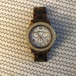 Leopard print watch💛